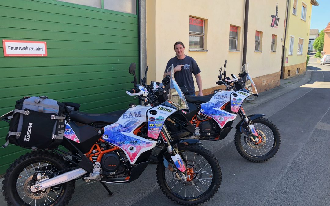 SWT-SPORTS KTM 690 Rallye Enduros für die „Road of Bones“